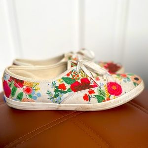 KEDS + RIFLE PAPER CO. Wild Rose Champion Sneakers